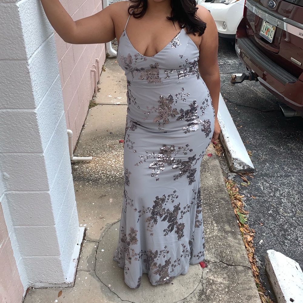 Long evening dress, party dress,